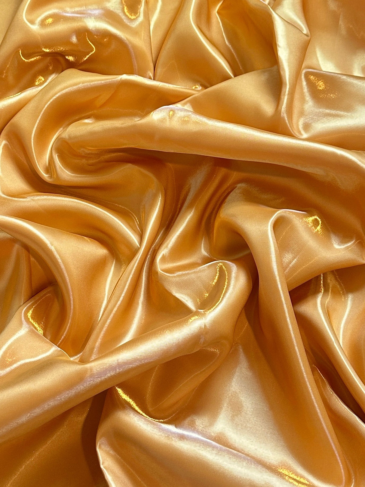 Liquid Bridal Satin Deep Gold