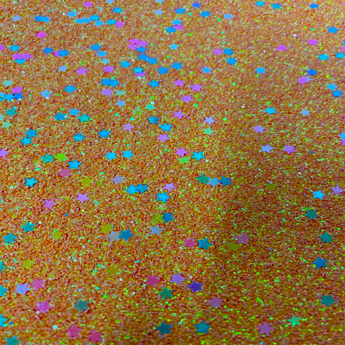 Glitter Vinyl Fabric Stardust Iridescent