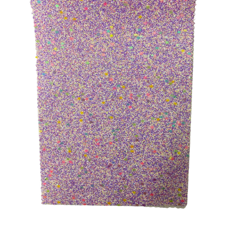 Glitter Vinyl Fabric Stardust Iridescent