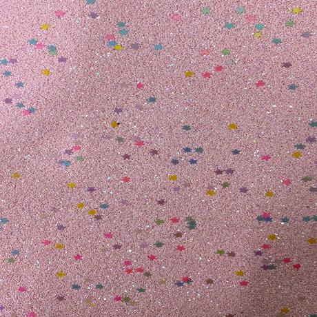 Glitter Vinyl Fabric Stardust Iridescent