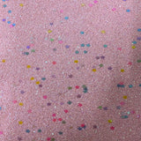 Glitter Vinyl Fabric Stardust Iridescent
