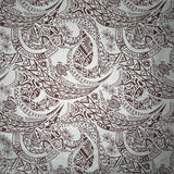 Tribal Tattoo W/Turtles Chambray Fabric - Denim Look, 58/60" Width (1 Yard)