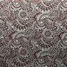 Traditional Tattoo Polynesian Chambray Cotton Polyester Fabric - Denim Look, Black, Maroon Oak, Blue, 58/60" Width (1 Yard)