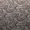 Traditional Tattoo Polynesian Chambray Fabric - Denim Look, Black, Maroon Oak, Blue, 58/60" Width (1 Yard)
