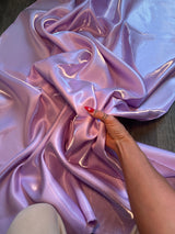 Lilac Liquid Bridal Satin