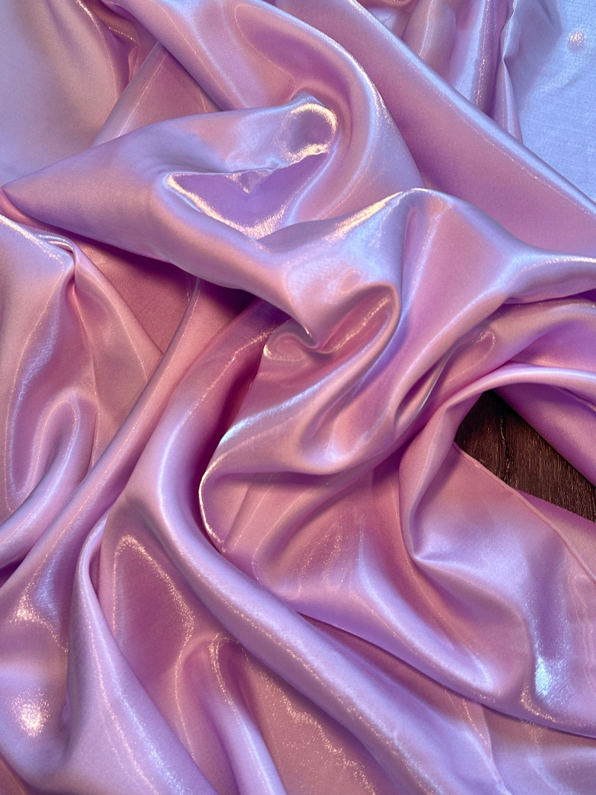 Lilac Liquid Bridal Satin