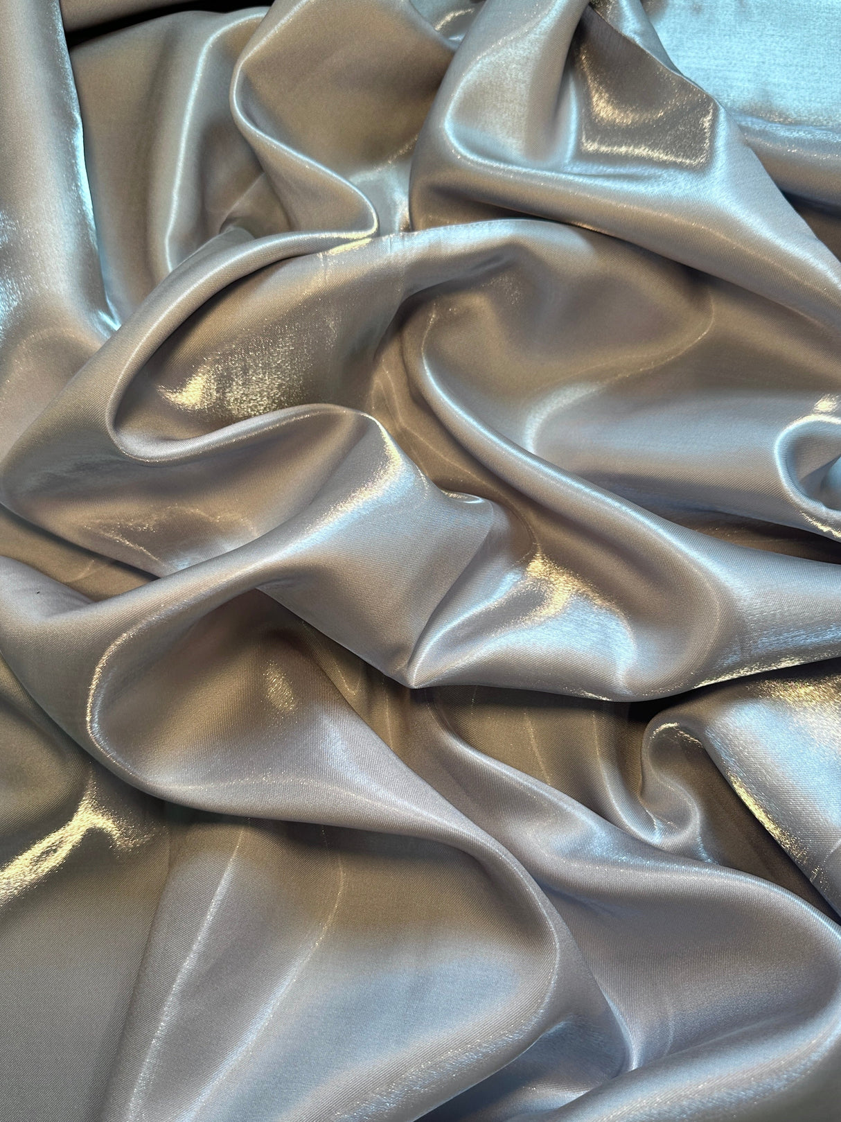 Liquid Bridal Satin Silver