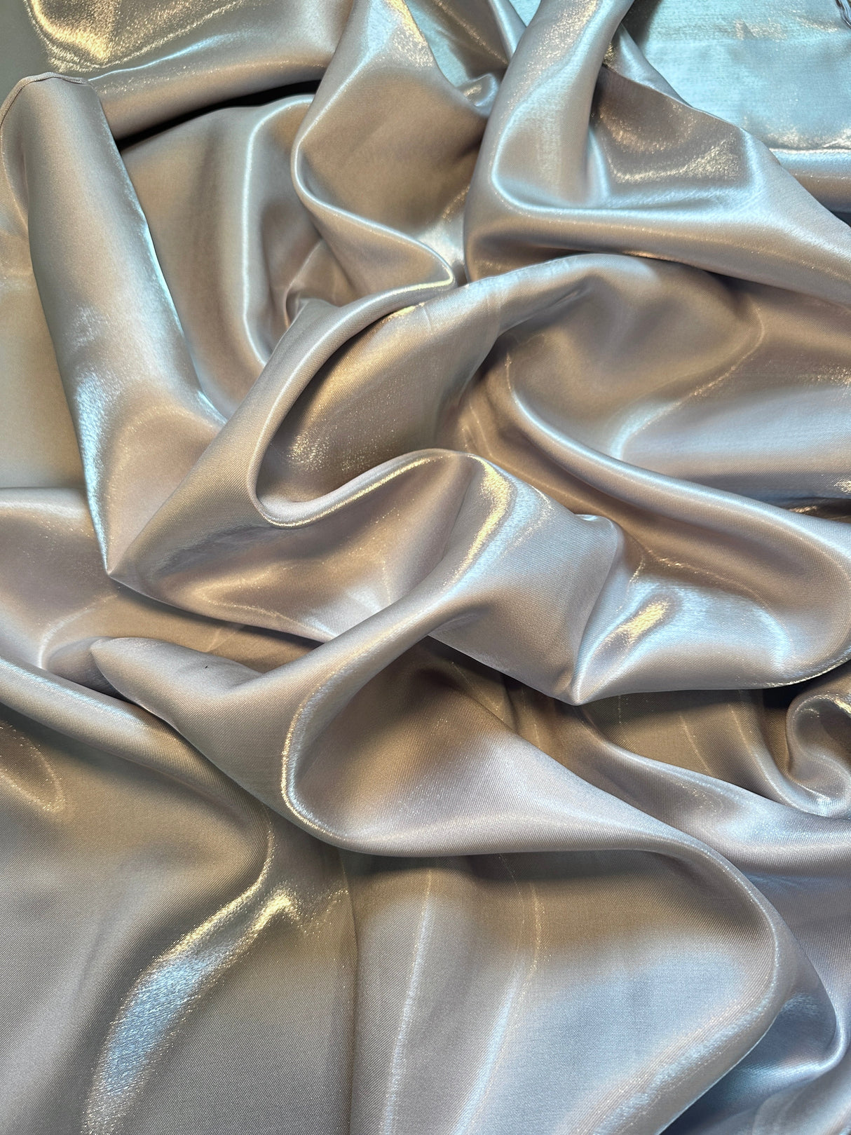 Liquid Bridal Satin Silver