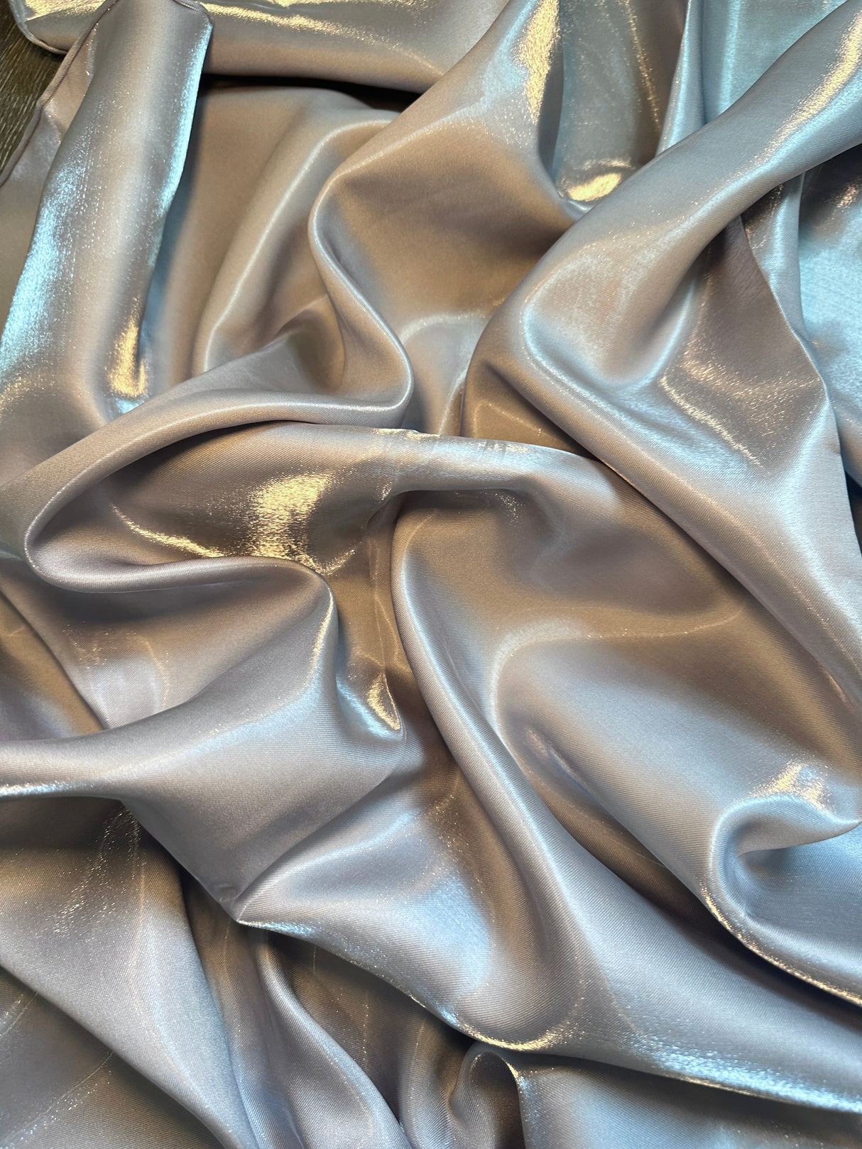 Liquid Bridal Satin Silver