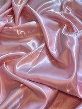 Liquid Bridal Satin Baby Pink