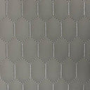 Faux Leather Vinyl Fabric Honeycomb Hexagon Quilted Foam Backed