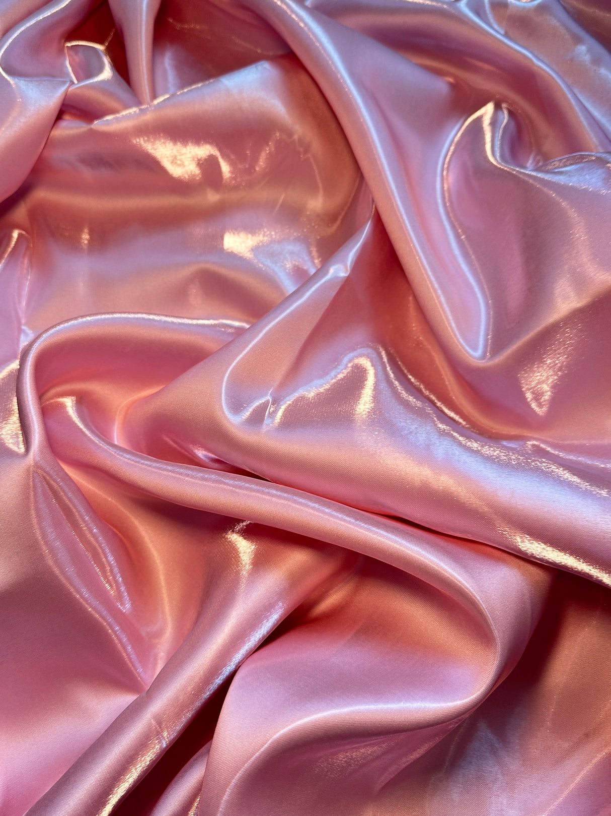 Liquid Bridal Satin Baby Pink