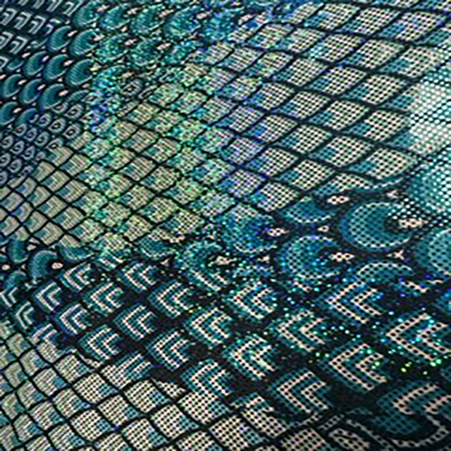 Nylon Spandex Mermaid Hologram Fabric 60"