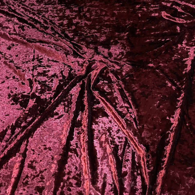 1 Yard Crushed Velvet Velour Stretchy Fabric Soft Plush Stretch 60 Inch Width