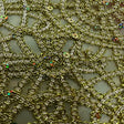 Polyester Spider Web Chemical Lace Fabric 50"