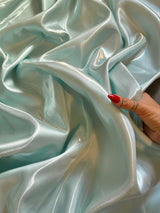 Liquid Bridal Satin Mint Green
