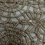 Polyester Spider Web Chemical Lace Fabric 50"
