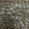 Polyester Spider Web Chemical Lace Fabric 50"