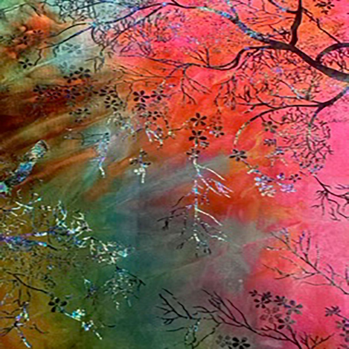 Stretch Polyester Spandex Tie-Dye Velvet Fabric 60"