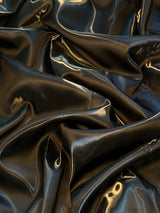 Liquid Bridal Satin Black