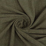 Stripe Hacci Sweat Knit Polyester Rayon Spandex Fabric - Stripe, 58" Width, 4-Way Stretch, 240 GSM (1 Yard)