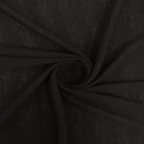 Stripe Hacci Sweat Knit Polyester Rayon Spandex Fabric - Stripe, 58" Width, 4-Way Stretch, 240 GSM (1 Yard)