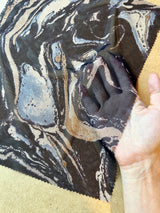 Power Mesh Black Marble