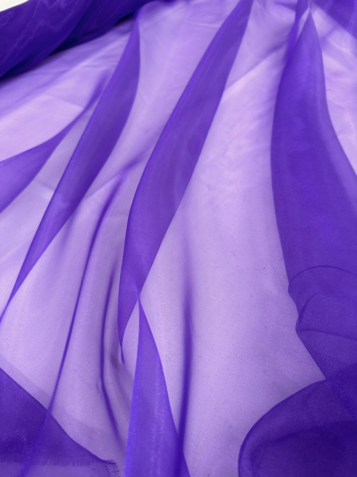 Purple Crystal Organza
