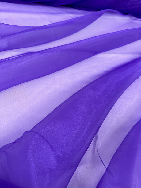 Purple Crystal Organza