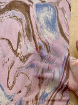 Power Mesh Blush Pink Marble