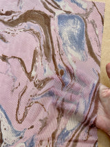 Power Mesh Blush Pink Marble