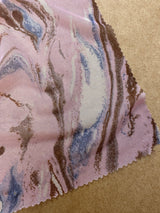 Power Mesh Blush Pink Marble