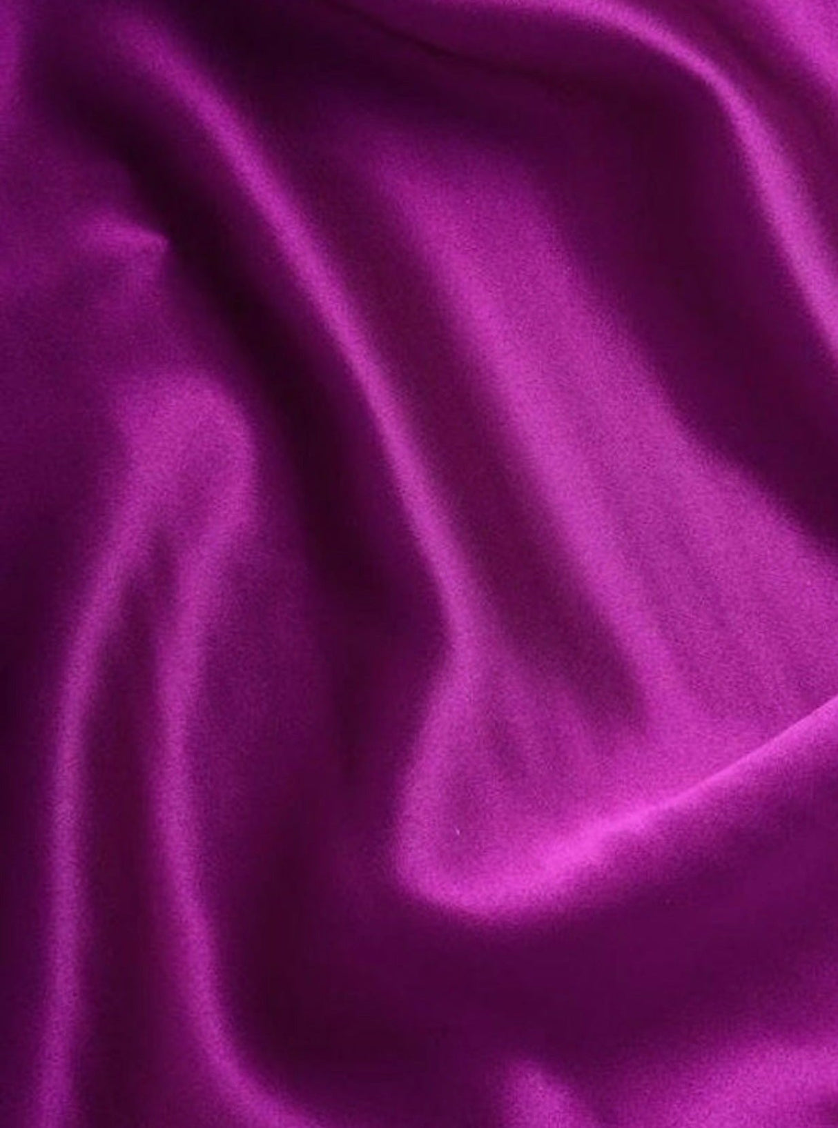 Magenta Stretch Satin