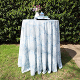 Round Scuba Tablecloth 120" Dusty Blue
