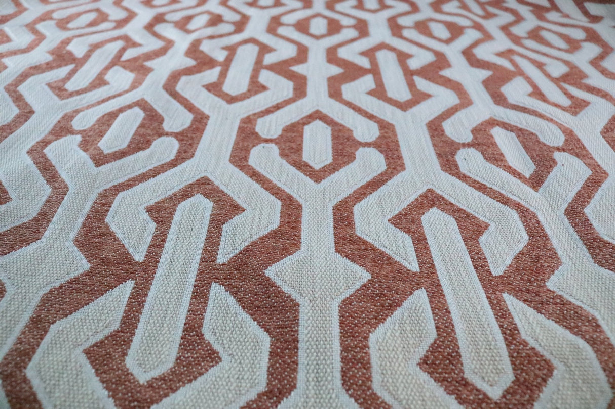Chenille Upholstery Fabric Taboo Tribal Art