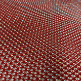 Rhinestone Fishnet Lace Fabric