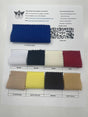 Navy Blue 100% Premium Woven Polyester Poplin Fabric - Navy Blue, 58" Width (1 Yard)