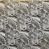 Palm Leaves Traditional Tattoo Polyester Foil Fabric - Foil Printed, Palm Leaves, 60" Width (1 Yard)