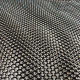 Rhinestone Fishnet Lace Fabric