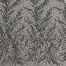 Ariba Floral Leaf Stretch Sequins Fabric - Nylon Spandex Mesh Fabric, 4-Way Stretch, 60" Width, 52" Sequins Width (1 Yard)