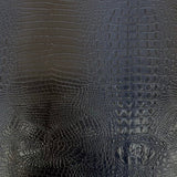 Faux Leather Vinyl Fabric 3D Embossed Gator
