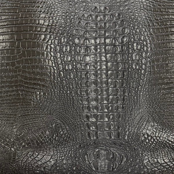Faux Leather Vinyl Fabric 3D Embossed Gator
