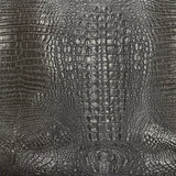 Faux Leather Vinyl Fabric 3D Embossed Gator