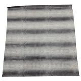 1 Yard Amazon 3D Embossed Gator Faux Leather Vinyl Fabric