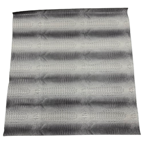 Faux Leather Vinyl Fabric 3D Embossed Gator