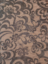Printed Power Mesh Tattoo Print