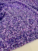 Sequin Velvet Lavender