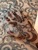 Printed Power Mesh Tattoo Print