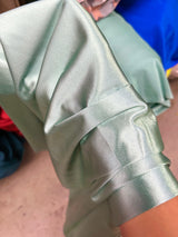 Shiny Nylon Spandex Seafoam Blue