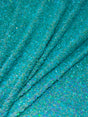 Stretch Sequin on Velvet Tiffany Blue